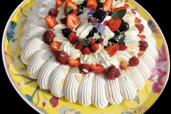 Pavlova aux fruits
